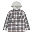 thumbnail image 1 of Levi's Boys Faux Shearling Lined Hooded Shacket, Sizes 8-20, 1 of 7