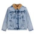 thumbnail image 1 of Levi's Boys' Faux Shearling Denim Trucker Jacket, Sizes 8-20, 1 of 5