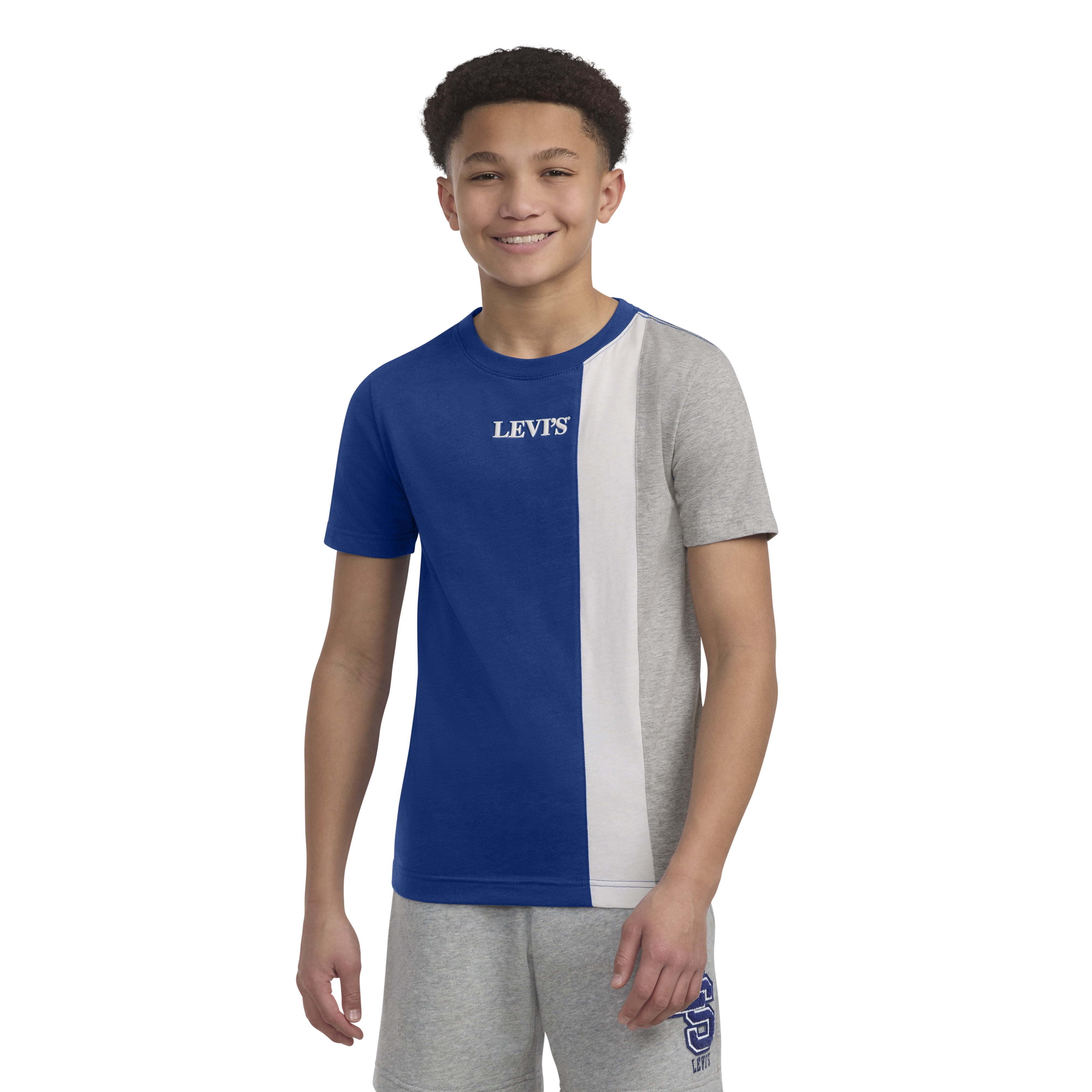Boys Streamline Short Sleeve Tee, Sizes 8-20