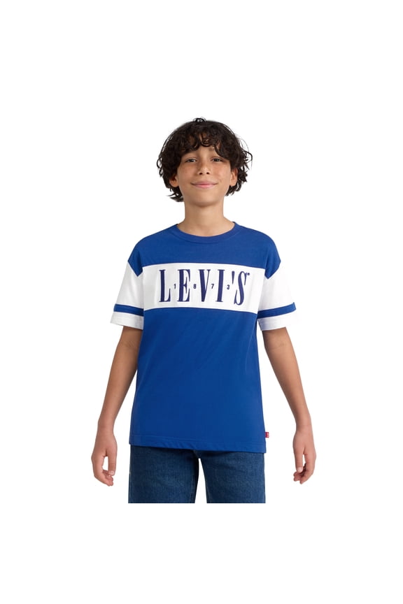 Boys Stripe Nautical Short Sleeve Tee, Sizes 8-20
