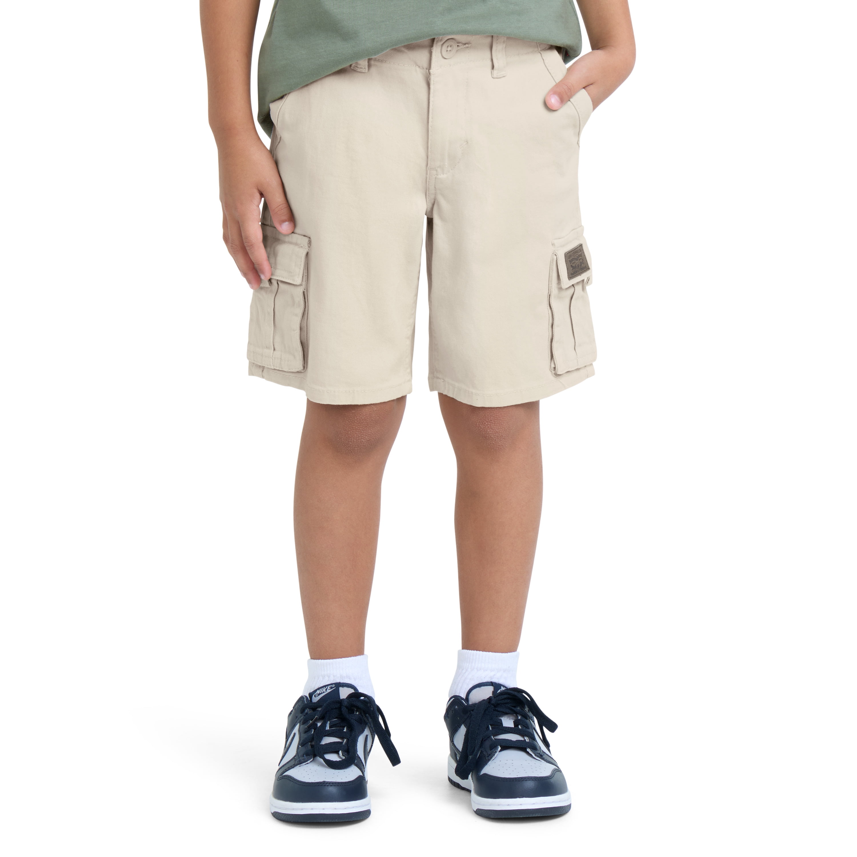 Boys Twill Cargo Shorts, Sizes 8-20