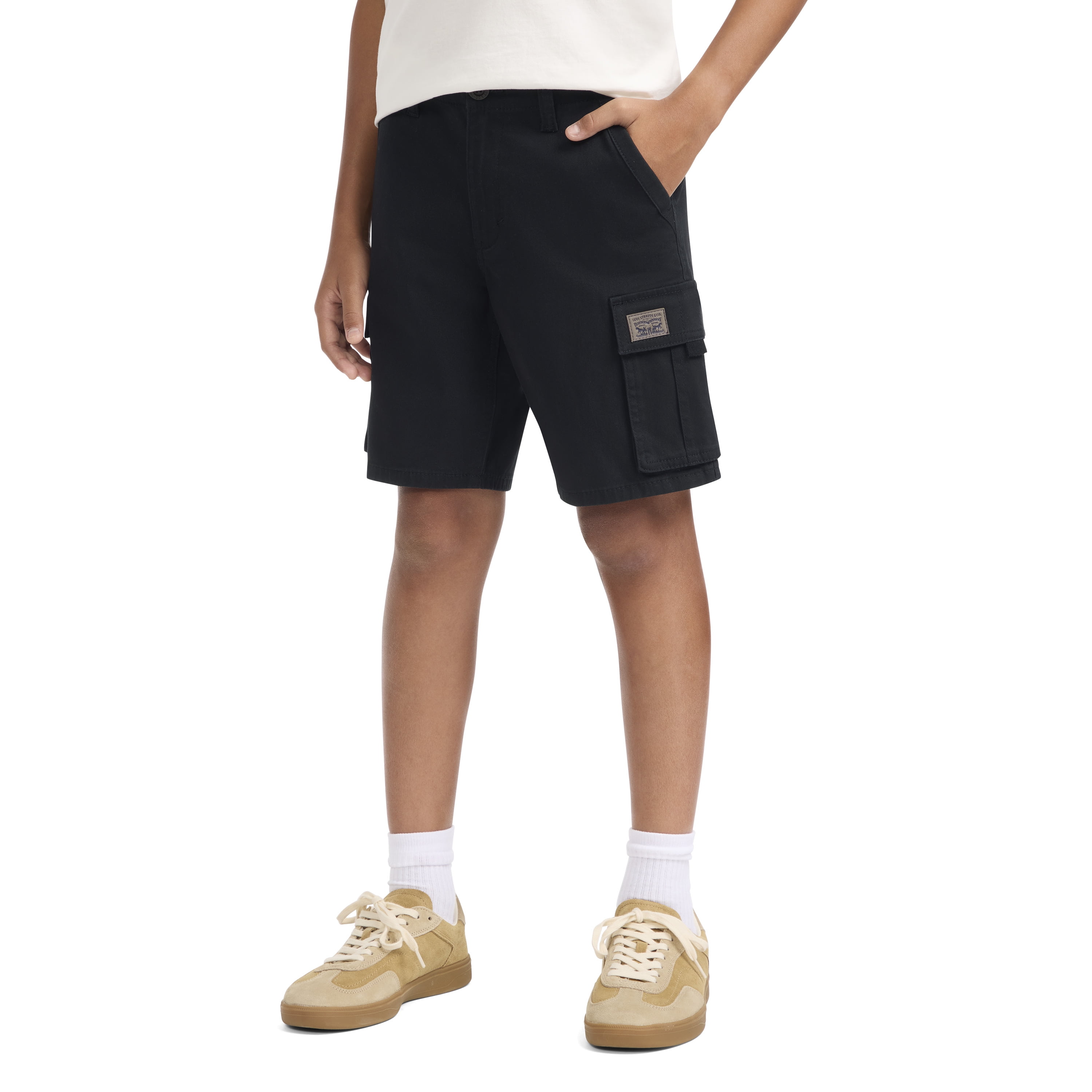 Levi's Boys Twill Cargo Shorts, Sizes 8-20