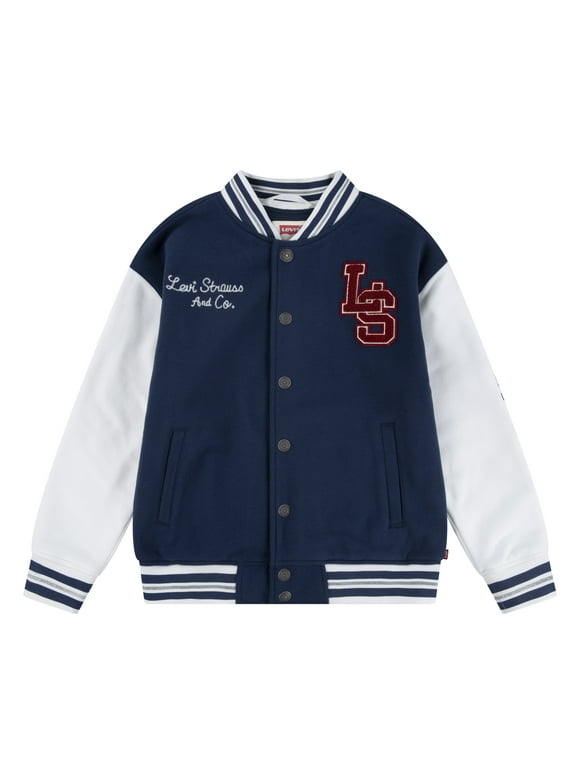 Boys Varsity Bomber Jacket, Sizes 8-20