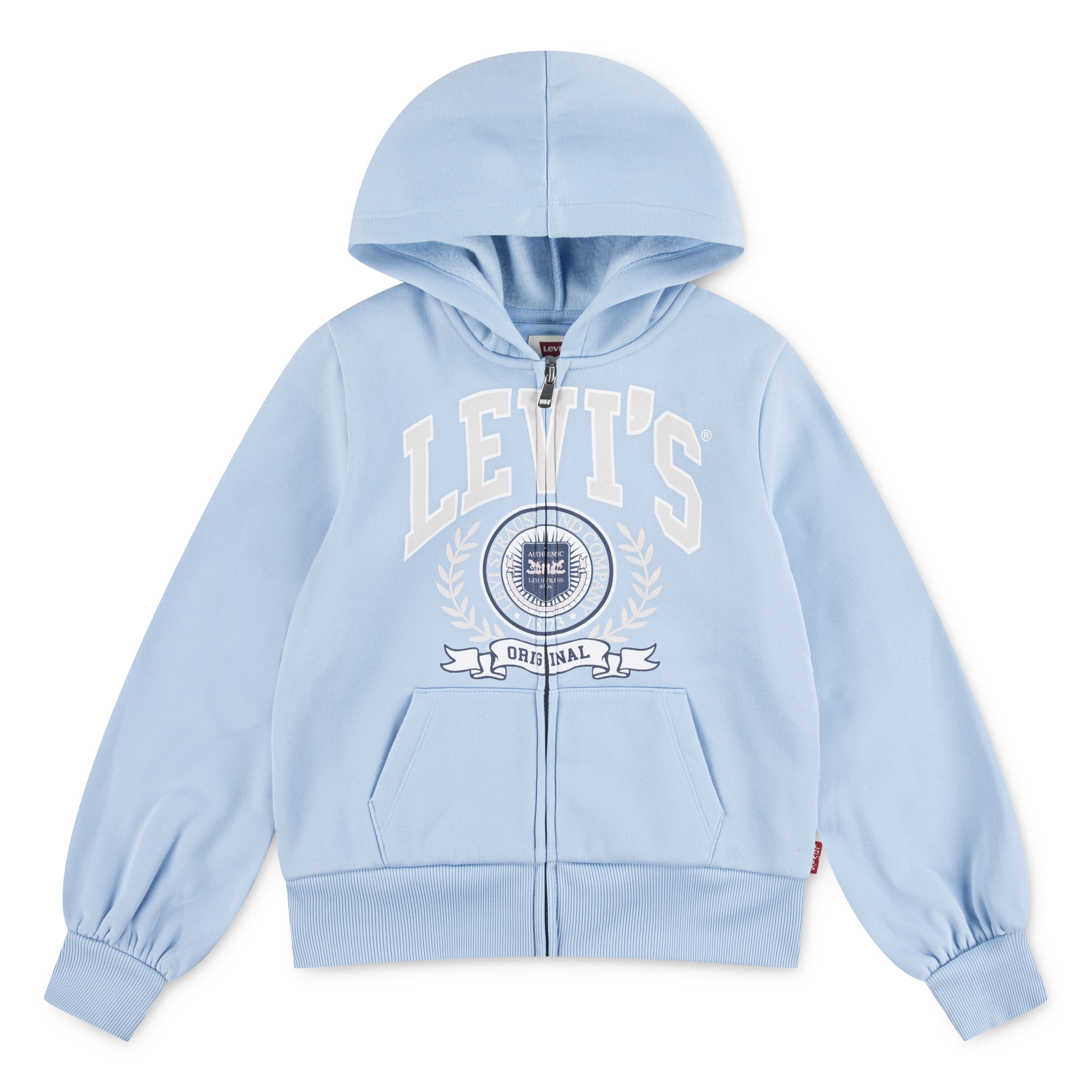 Levi's Girls Collegiate Full Zip Hoodie, Sizes 7-16