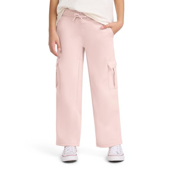 Levi's Girls Wide Leg Cargo Fleece Pant, Sizes 7-16
