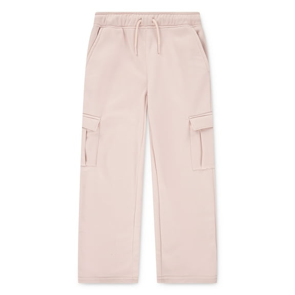 Levi's Girls Wide Leg Cargo Fleece Pant, Sizes 7-16