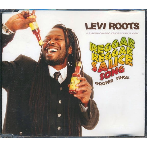 Levi Roots - Reggae Reggae Sauce Song CD Single 4 Tracks - 649035354827