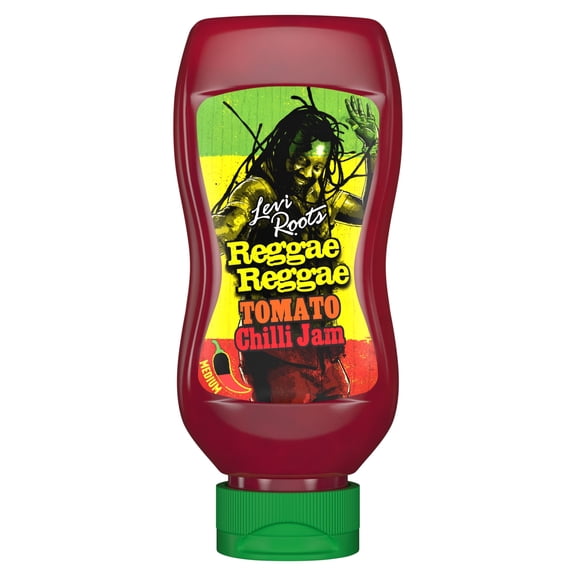 Levi Roots Reggae Reggae Tomato Chilli Jam 300g, Imported from Britain