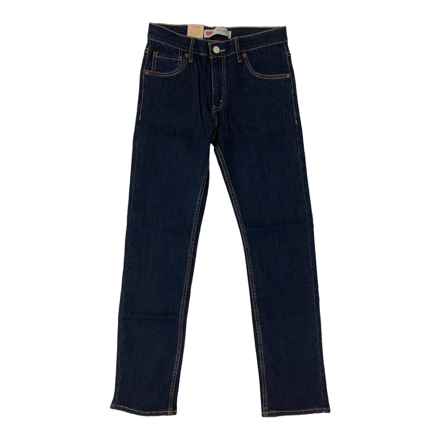 Levi's 511 Boy's Slim Fit Stretch Denim Jeans, Dark Stonewash