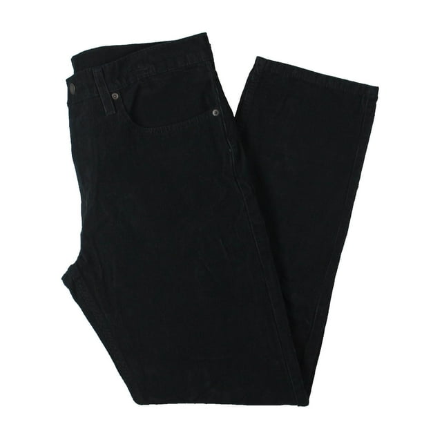 Levi Strauss & Co. Mens 502 Regular Taper Ribbed Stretch Corduroy Pants ...