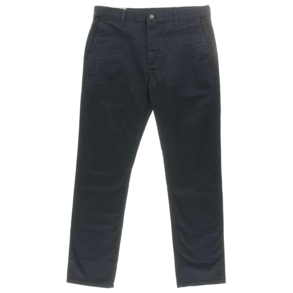 LEVI'S Mens Navy Button Fly Straight Leg Slim Fit Jeans 29 X 32