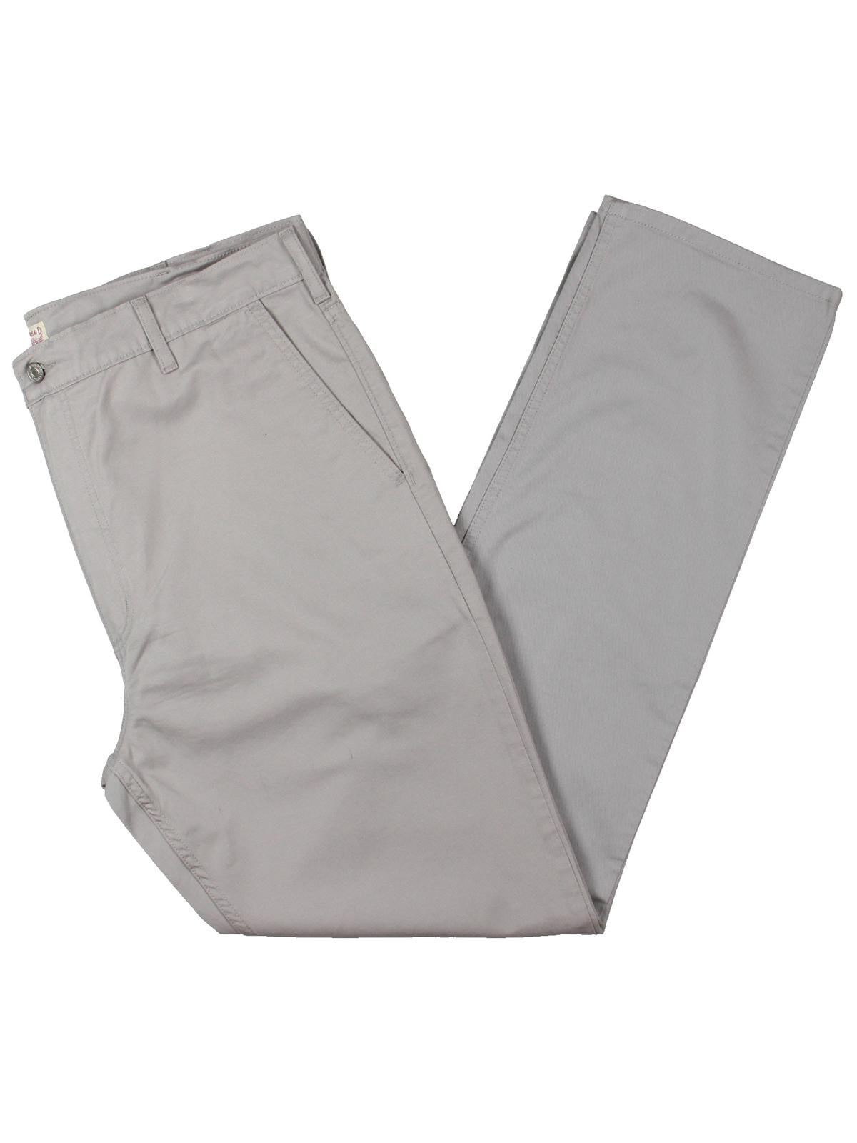 Levi's Men's Stretch Tapered Chinos Pants Gray Size 36X30