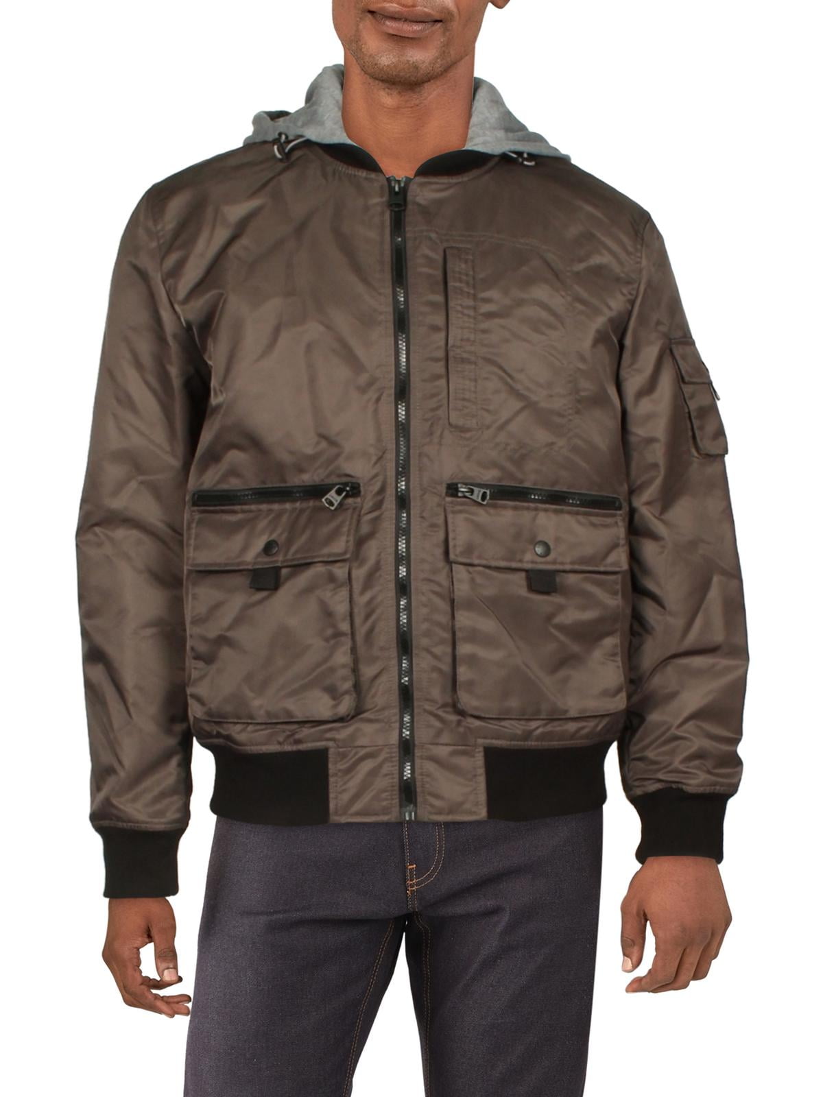 Levi Strauss & Co. Mens Hooded Cold Weather Utility Jacket - Walmart.com