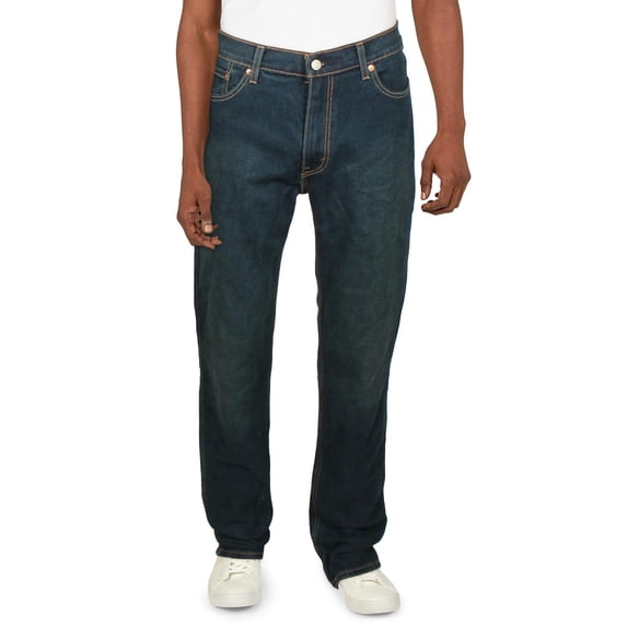 Levi Strauss & Co. Mens Slim Fit Tapered Leg Straight Leg Jeans