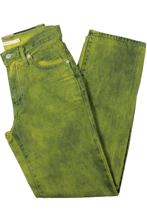 Levi Strauss & Co. Womens Mid Rise Baggy Straight Leg Jeans