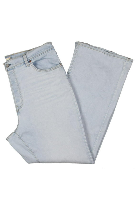 Levi Strauss & Co. Womens Plus Light Wash High Rise Bootcut Jeans