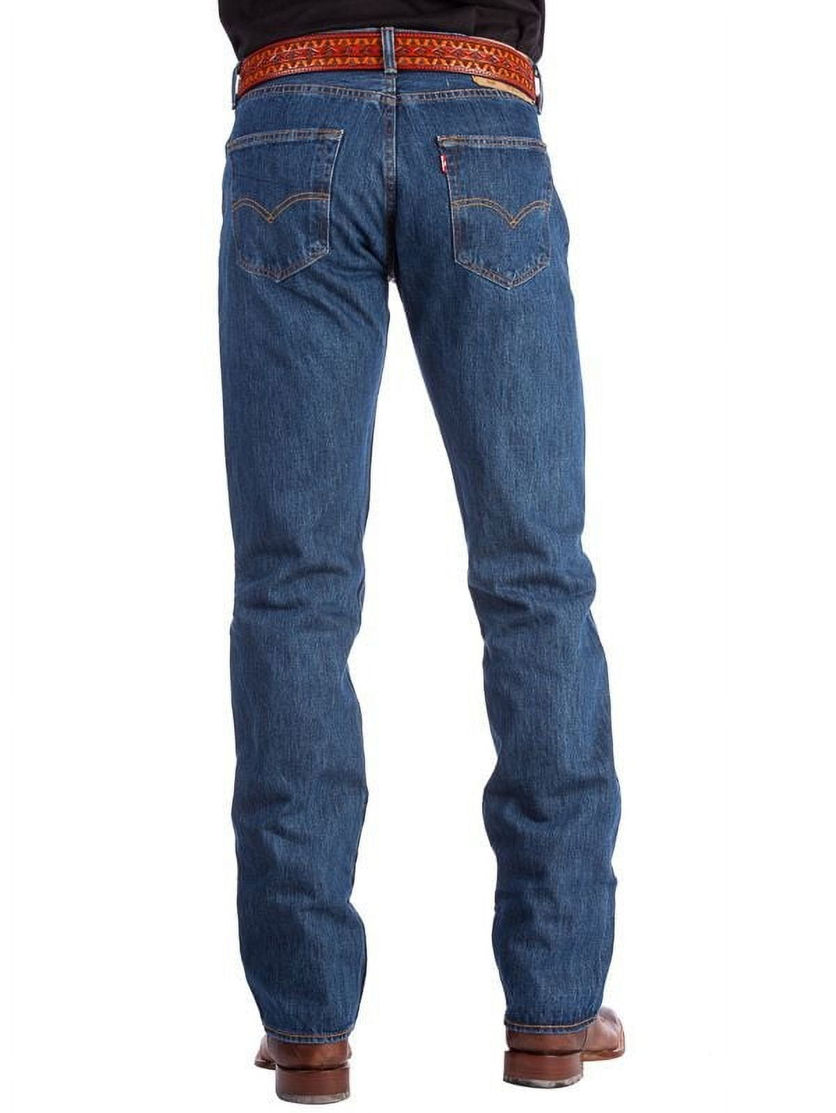 Levi Strauss Mens Original Fit 501 Jeans 28x32 Dark Stonewash 