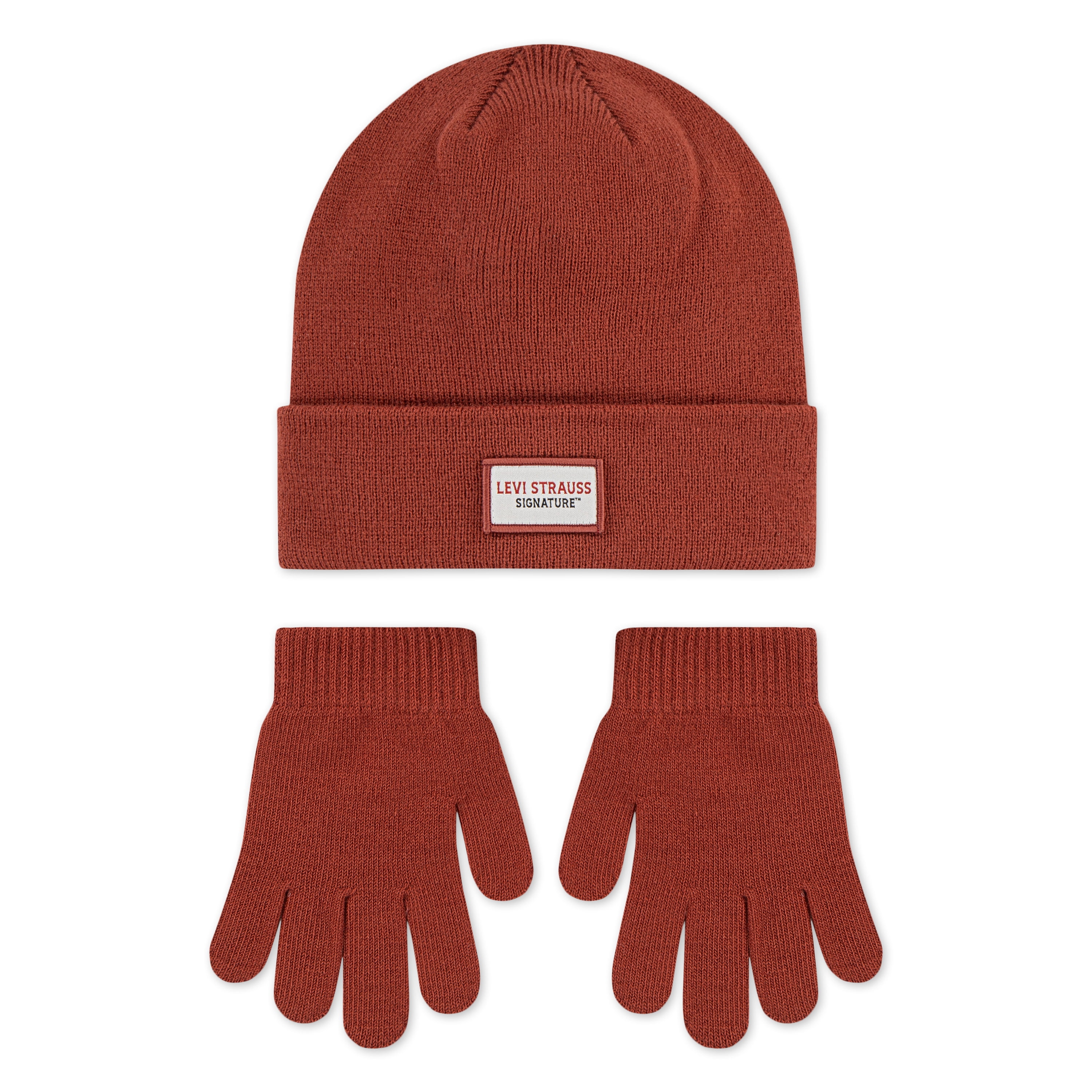 Levi Strauss Signature Boy's Beanie & Glove Set, 2pc Set, Size 8-20