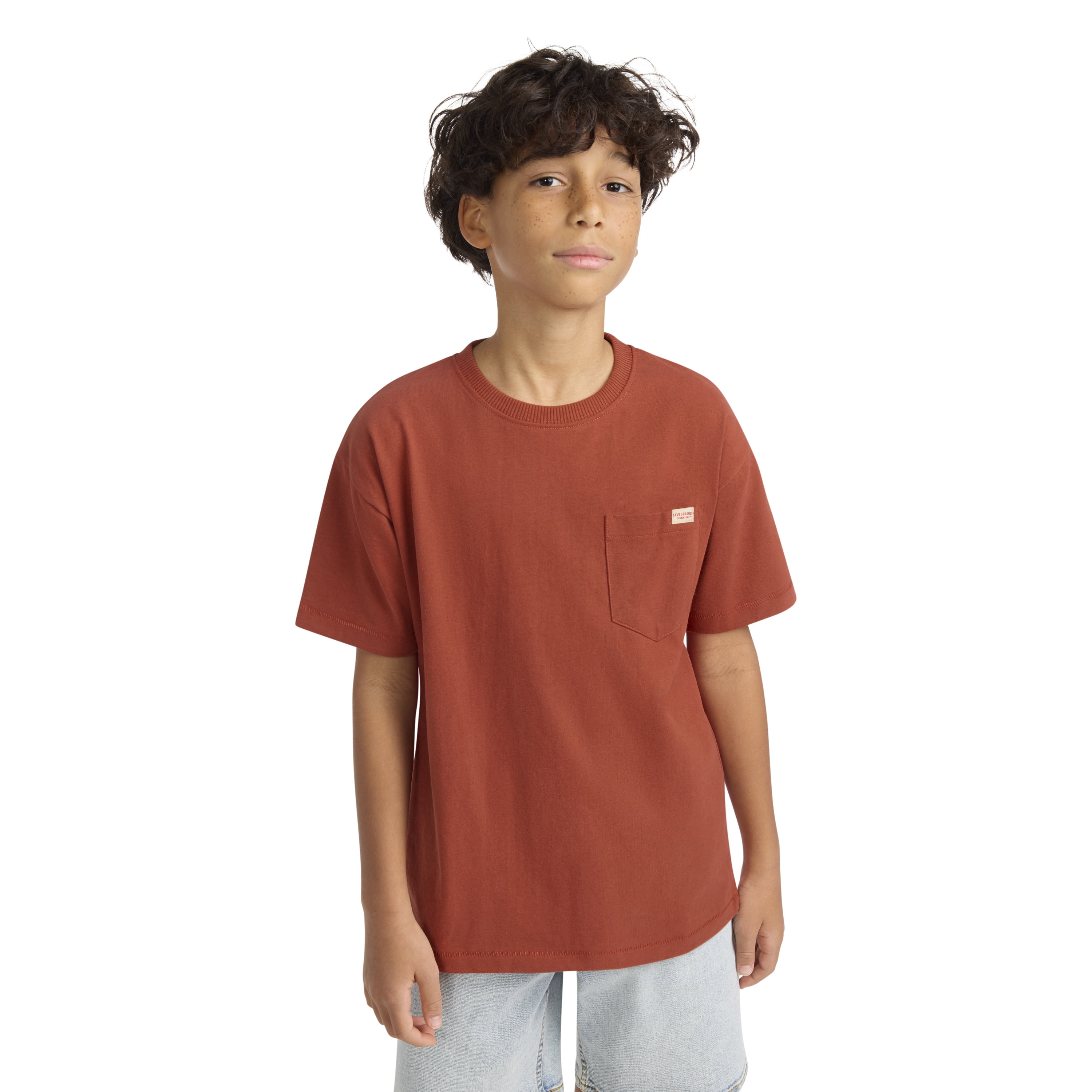 Levi Strauss Signature Boys Lived In Pocket Tee, Sizes 4-18