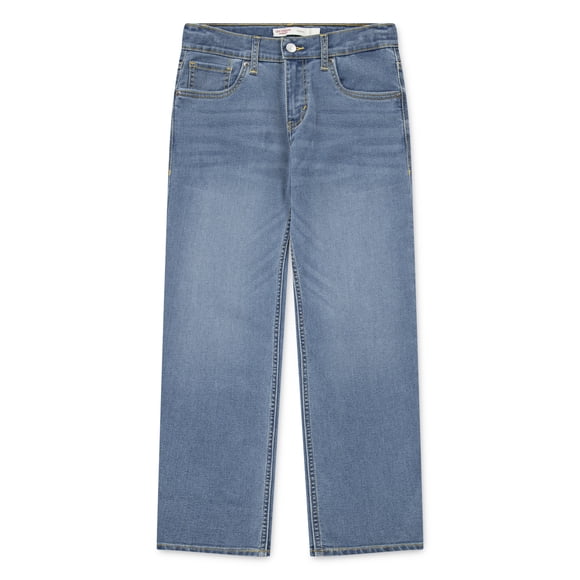 Levi Strauss Signature Boys Relaxed Stretch Jeans, Sizes 2T-18