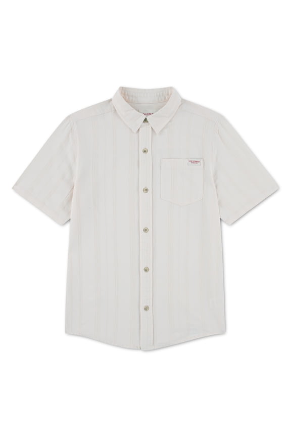 Boys Short Sleeve Button Down Shirt, Sizes 4-18