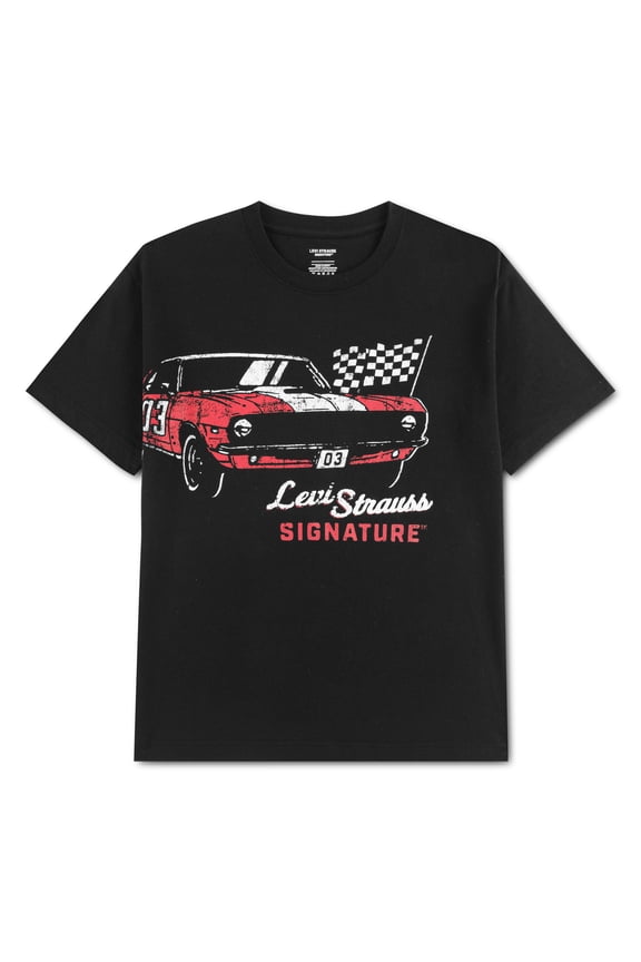 Boys Short Sleeve Graphic Tee, Sizes 4-18
