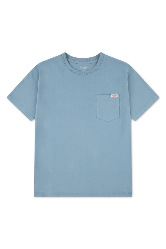 Boys Short Sleeve Pocket Tee, Sizes 4-18
