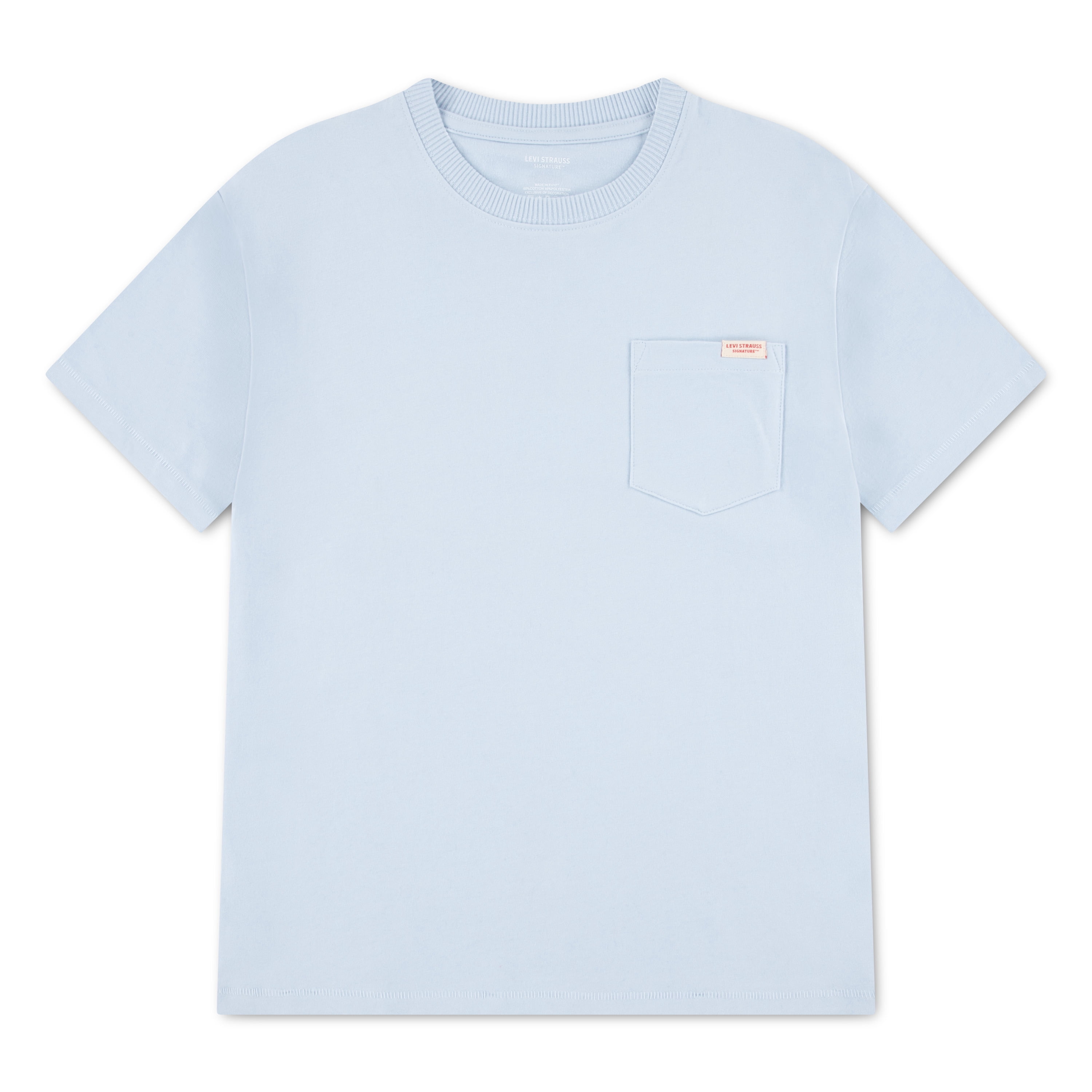 Levi Strauss Signature Boys Short Sleeve Pocket Tee, Sizes 4-18