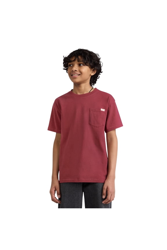Boys Short Sleeve Pocket Tee, Sizes 4-18
