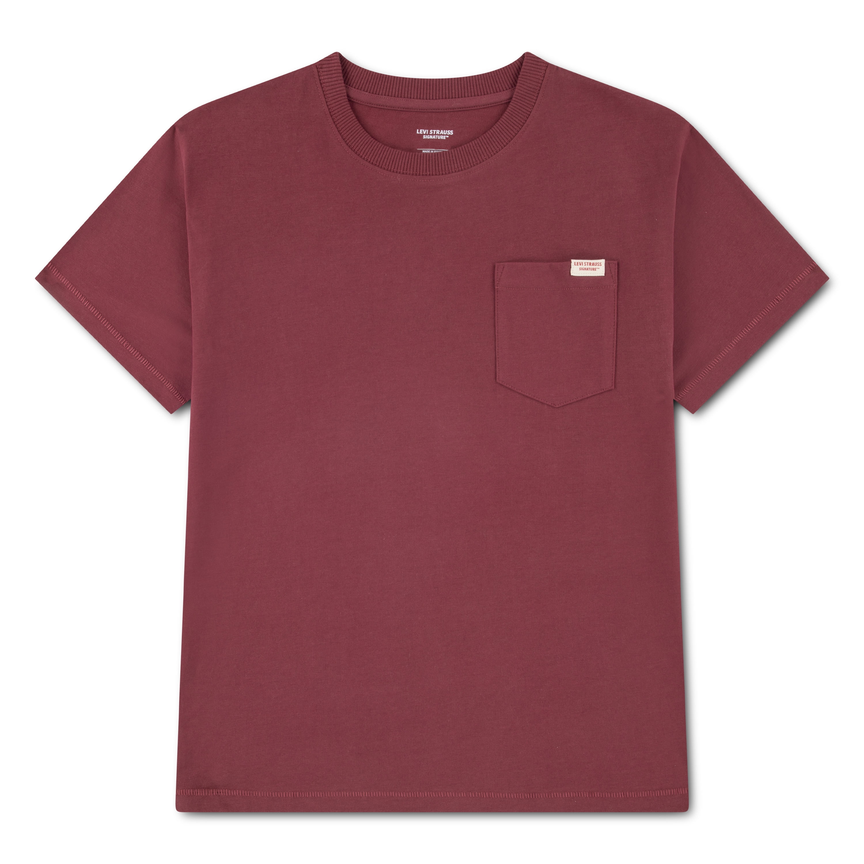 Levi Strauss Signature Boys Short Sleeve Pocket Tee, Sizes 4-18