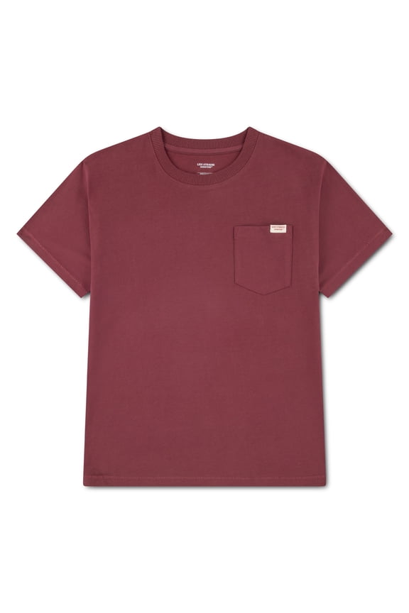 Boys Short Sleeve Pocket Tee, Sizes 4-18