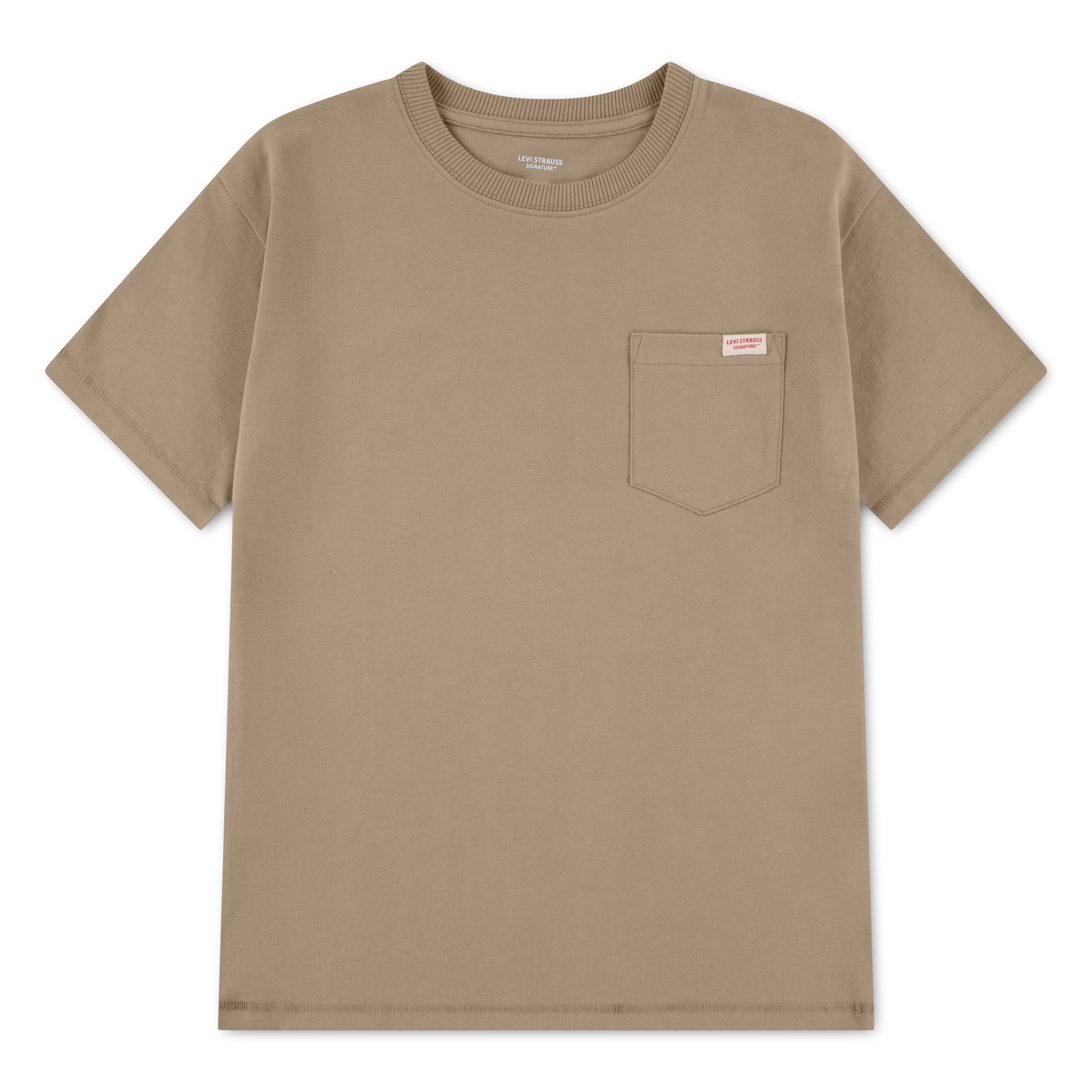 Levi Strauss Signature Boys Short Sleeve Pocket Tee, Sizes 4-18