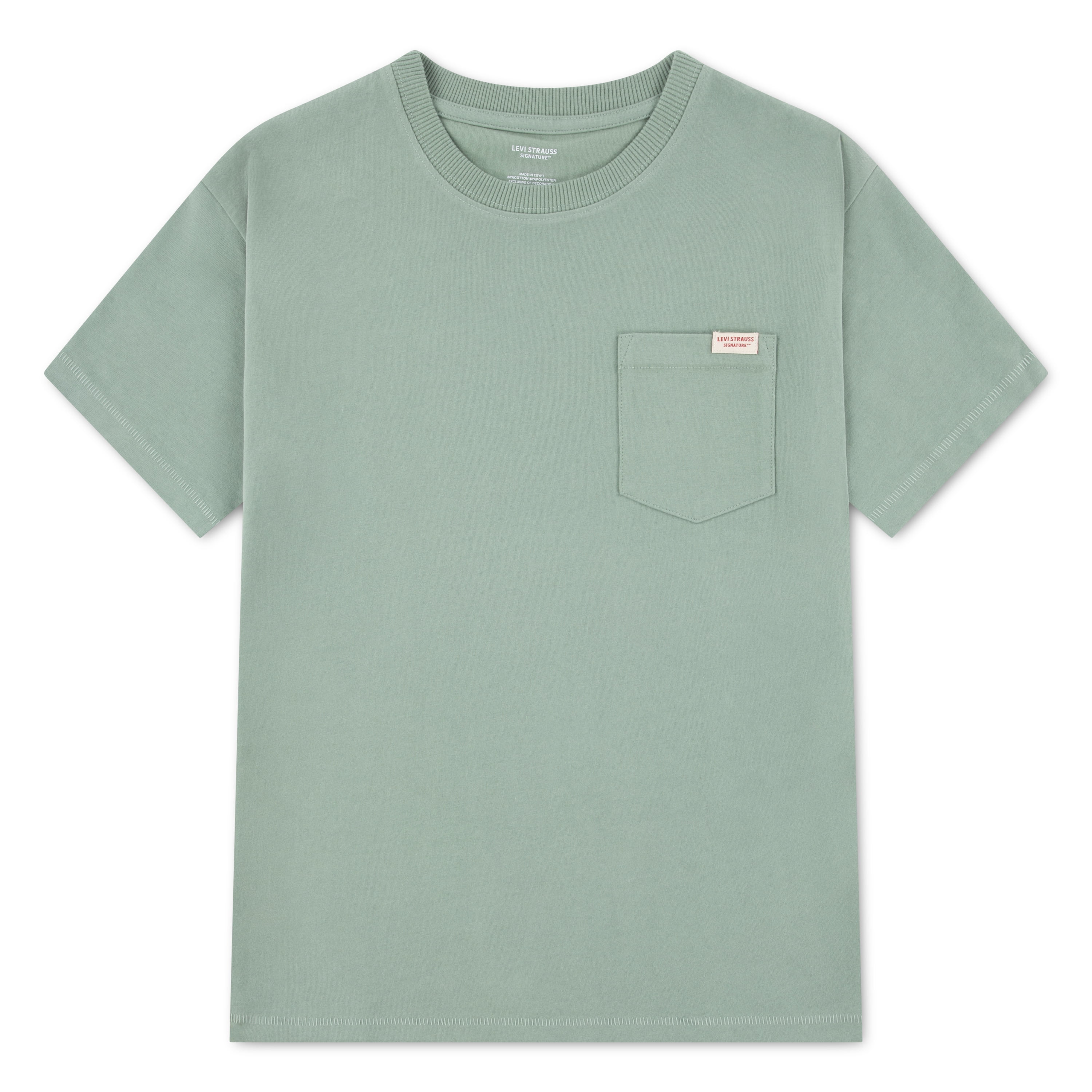 Levi Strauss Signature Boys Short Sleeve Pocket Tee, Sizes 4-18