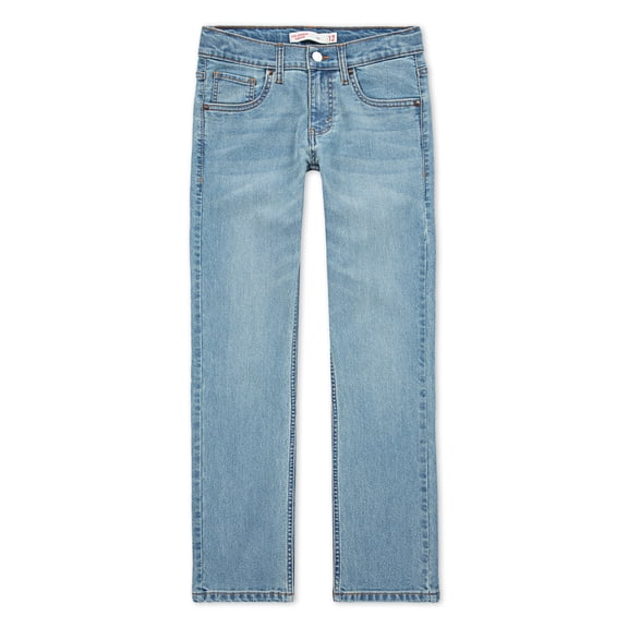 Levi Strauss Signature Boys Slim Denim Jeans, Size 5-18