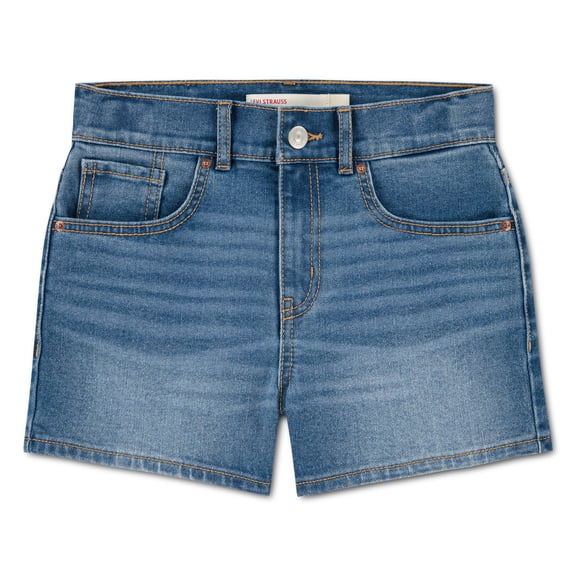 Levi Strauss Signature Girls High Rise 3" Denim Shorts