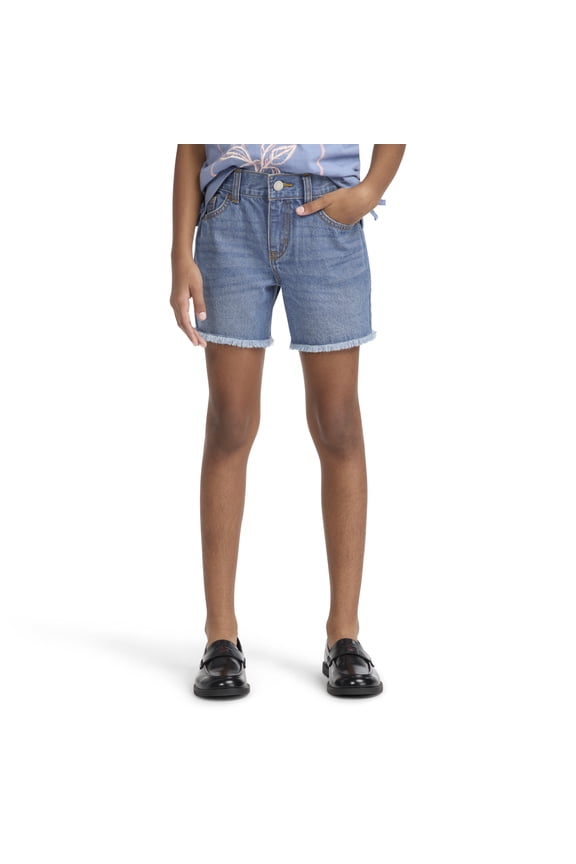 Girls Midi Denim Shorts, Sizes 5-18