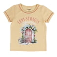 thumbnail image 1 of Levi Strauss Signature Girls Short Sleeve Graphic Top, Sizes 4-16, 1 of 9