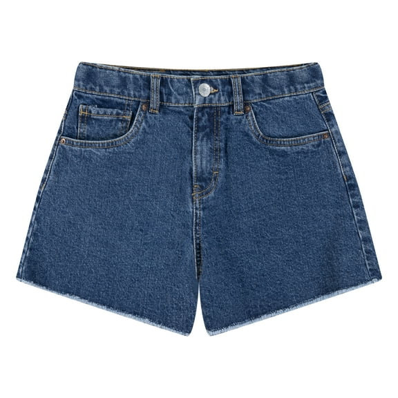 Levi Strauss Signature Girls 5 Pocket Denim A-Line Shorts, Sizes 5-18