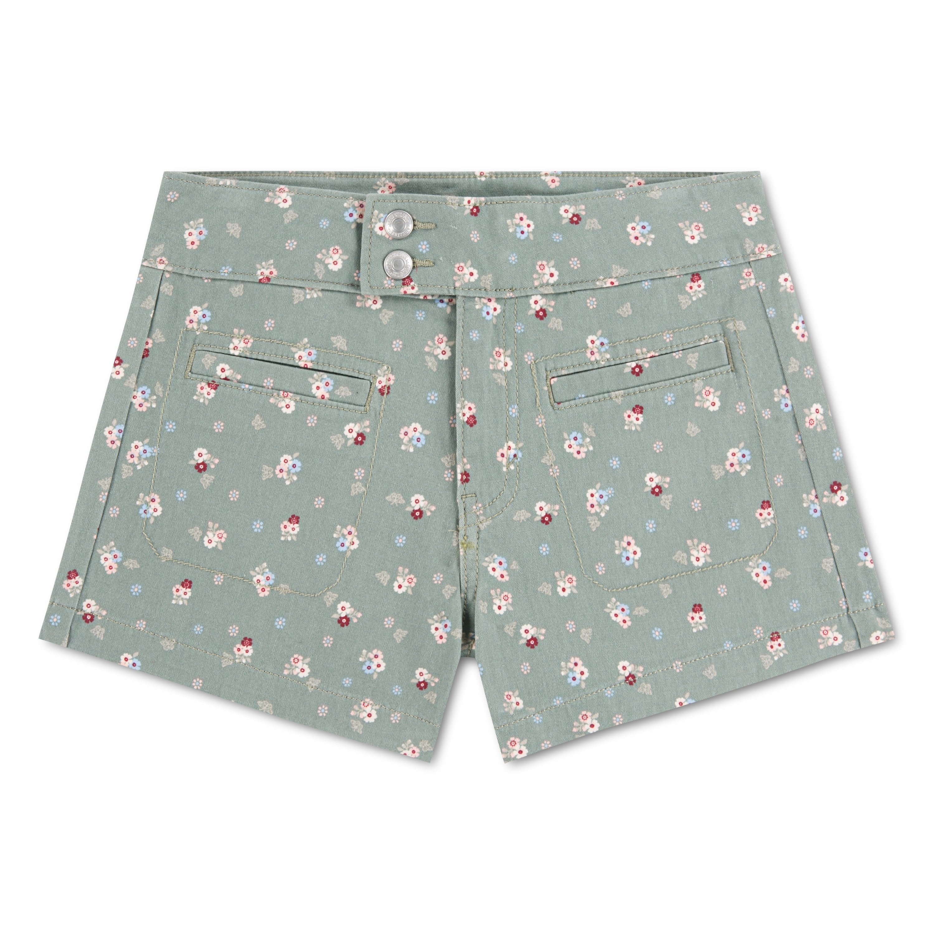 Levi Strauss Signature Girls A-Line Twill Short, Size 5-18