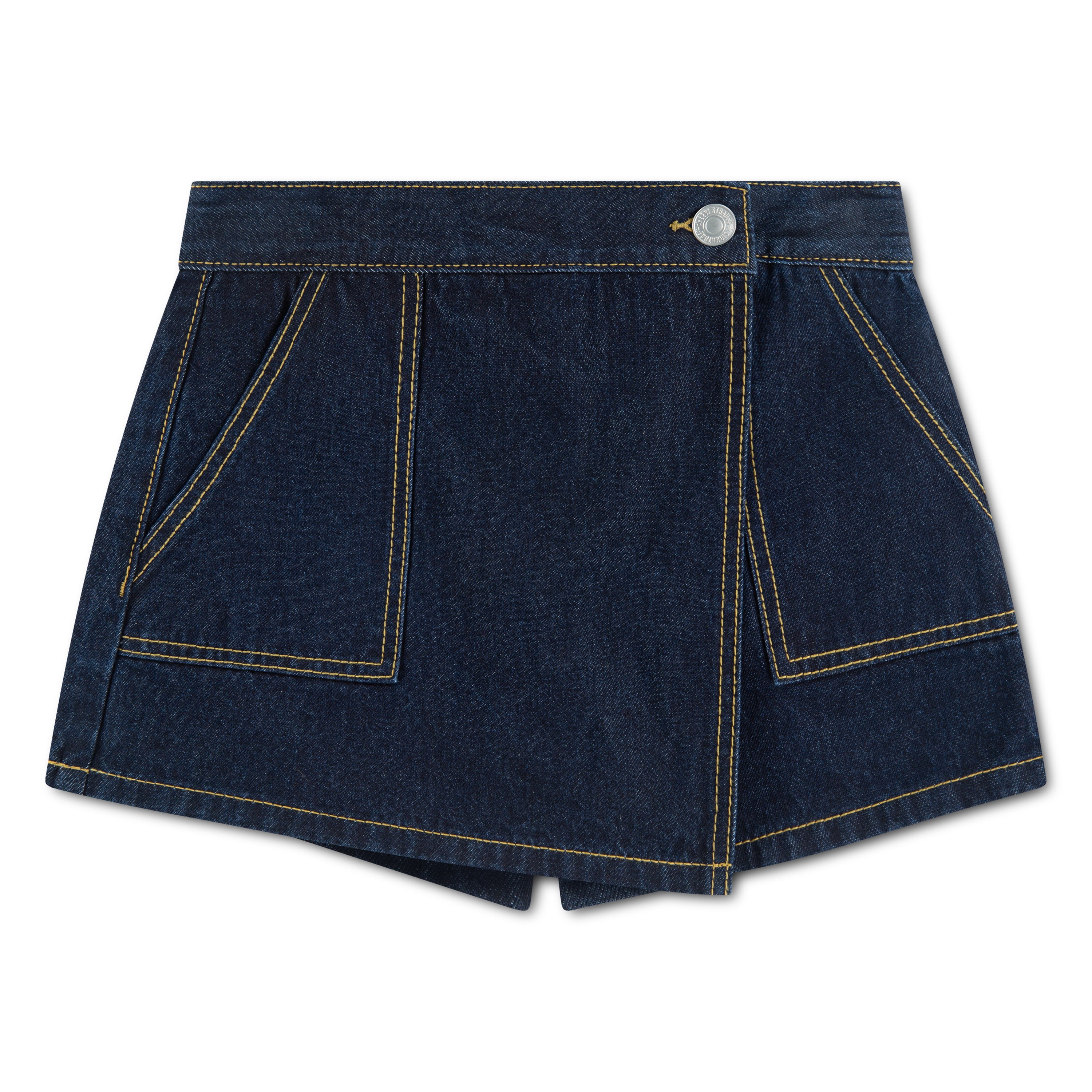 Levi Strauss Signature Girls Denim Utility Skort, Size 5-18