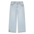thumbnail image 1 of Levi Strauss Signature Girls Floral Baggy Jeans, Sizes 5-18, 1 of 10