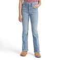 thumbnail image 1 of Levi Strauss Signature Girls Fray Edge Flare Jean, Size 5-18, 1 of 10