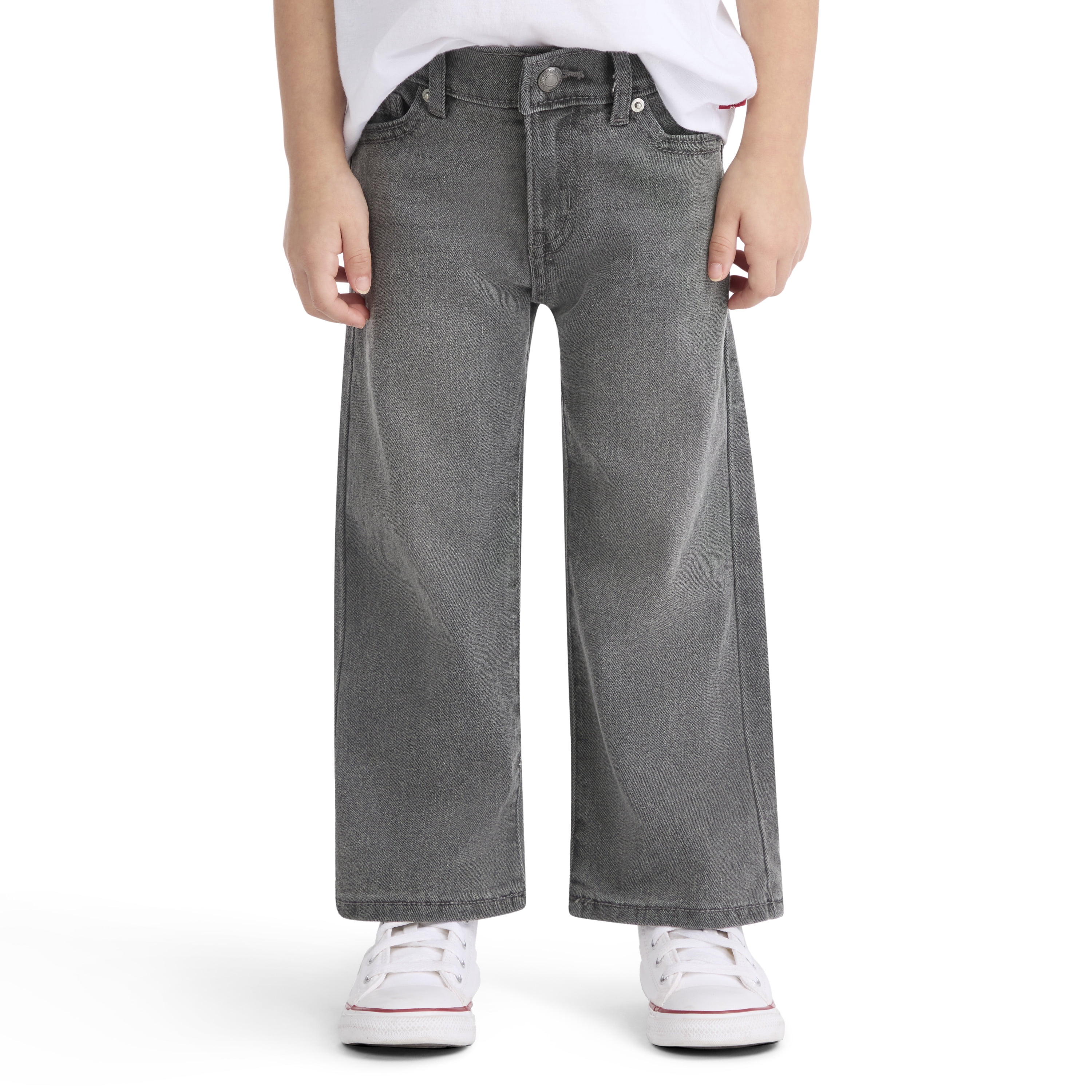Levi Strauss Signature Girls Wide Leg Jeans, Sizes 5-18