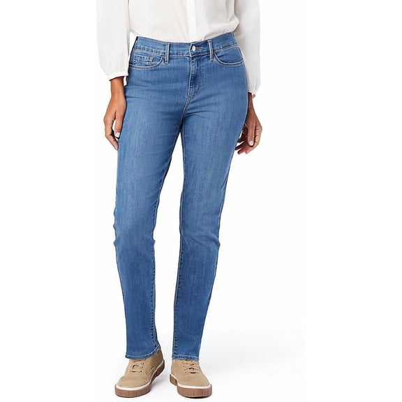 Levi Strauss Signature Gold Women's Classic Taper Jean Mid-Rise Stretch Denim (Also Available Size)