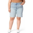thumbnail image 1 of Levi Strauss Signature Gold Women's Heritage High Rise 9" Bermuda Short (Available in Plus Size), 1 of 5