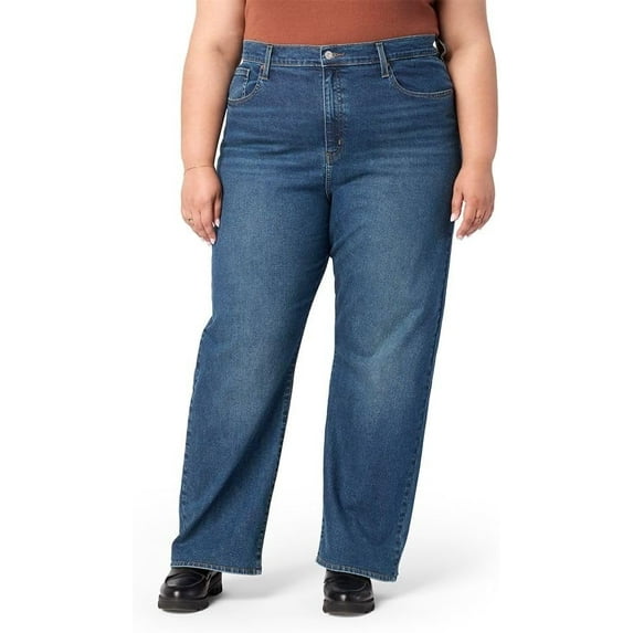 Levi Strauss Signature Gold Women's Heritage High-Rise Loose Straight (Also Available in Plus Size)