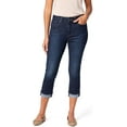 thumbnail image 1 of Levi Strauss Signature Gold Women's Mid-Rise Slim Fit Capris (Available in Plus Size), 1 of 1