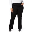thumbnail image 1 of Levi Strauss Signature Gold Women's Totally Shaping Pull-on Bootcut Jeans High-Rise Stretch Denim (Also Available in Plus Size), Noir, 16 Short, 1 of 3