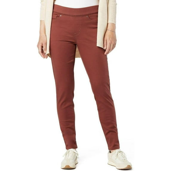 Levi Strauss Signature Gold Women's Totally Shaping Pull-on Skinny Jeans Mid-Rise Stretch Denim (Available in Plus Size)