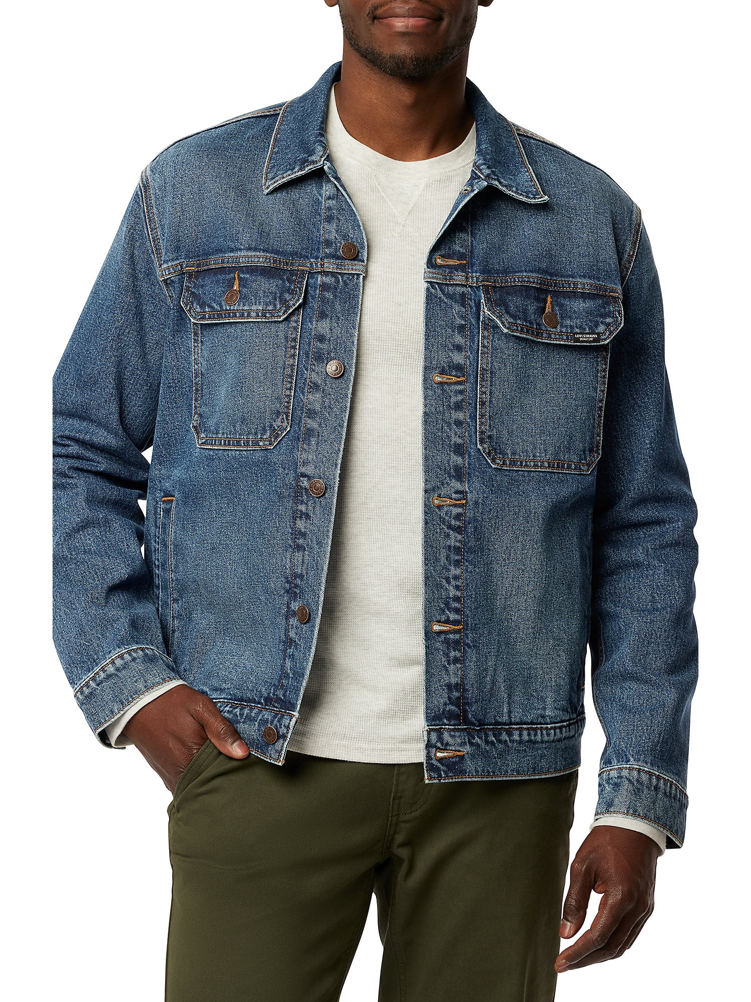 Levi’s denim chore jacket indigo Chore Jacket ~ Nep Denim – 3sixteen